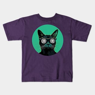 X-ray Cat Kids T-Shirt